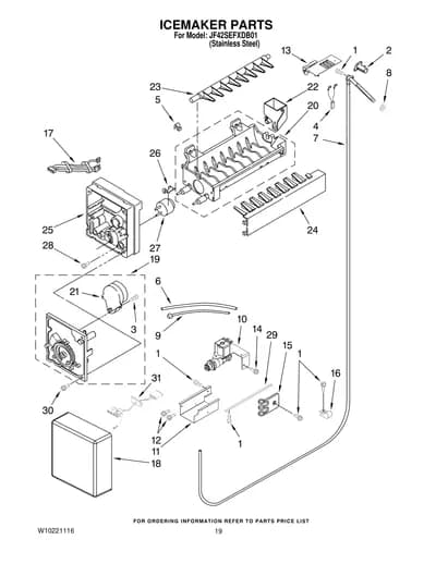 ICEMAKER PARTS