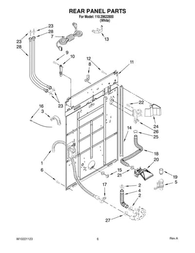 REAR PANEL PARTS