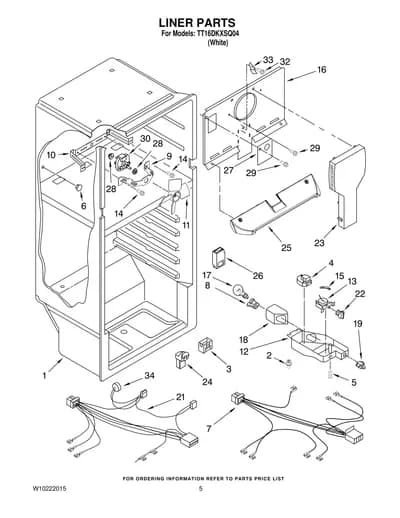 LINER PARTS