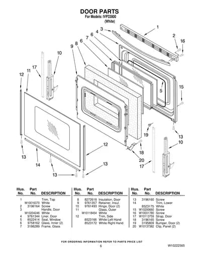 DOOR PARTS