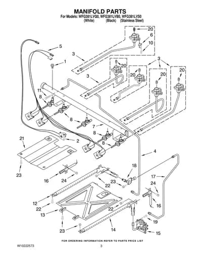 MANIFOLD PARTS