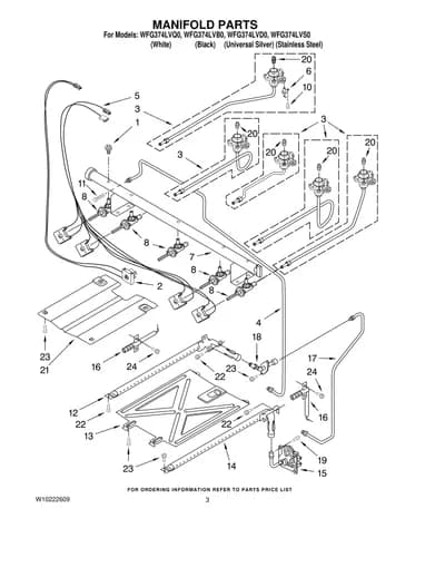 MANIFOLD PARTS