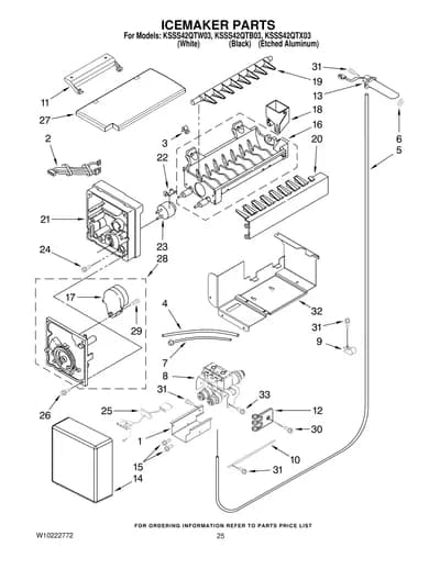 ICEMAKER PARTS