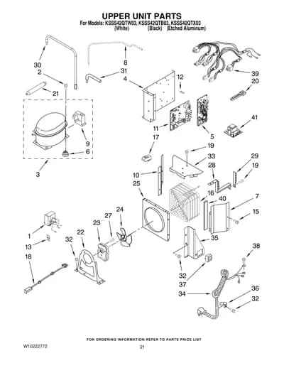 UPPER UNIT PARTS