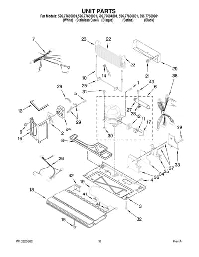 UNIT PARTS