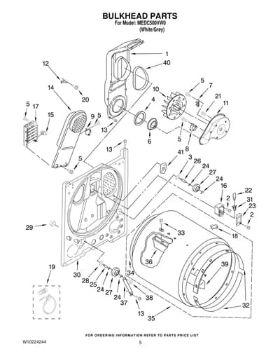 BULKHEAD PARTS