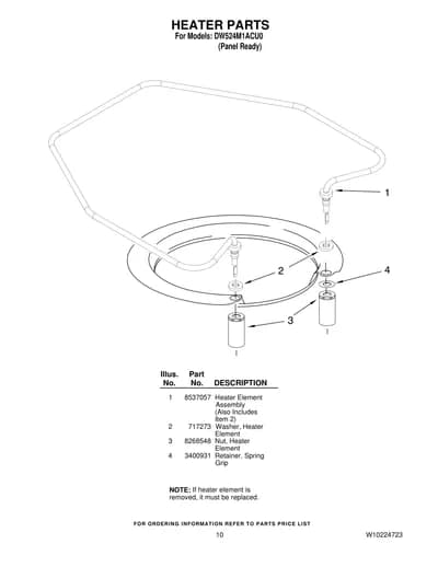 HEATER PARTS