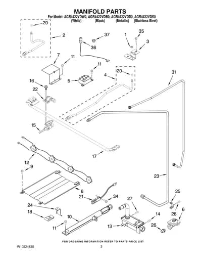 MANIFOLD PARTS