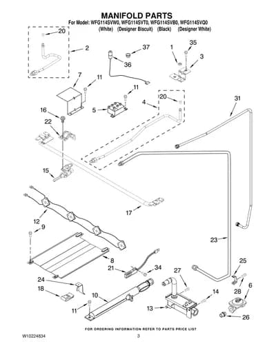 MANIFOLD PARTS
