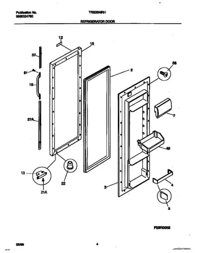 REFRIGERATOR DOOR