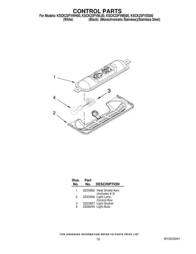 CONTROL PARTS