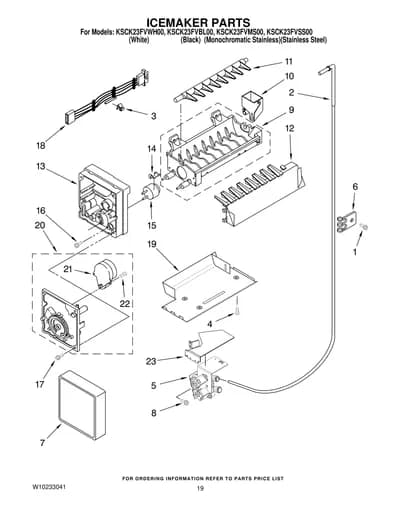 ICEMAKER PARTS
