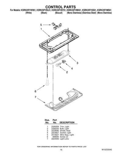 CONTROL PARTS