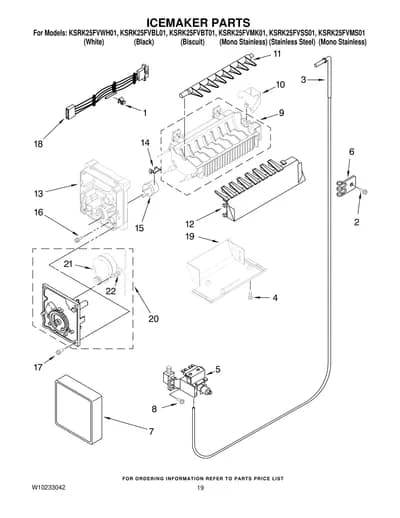 ICEMAKER PARTS