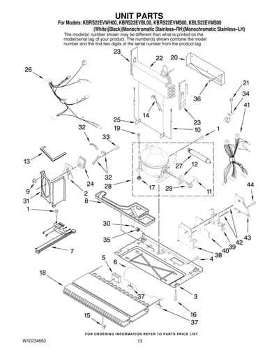 UNIT PARTS