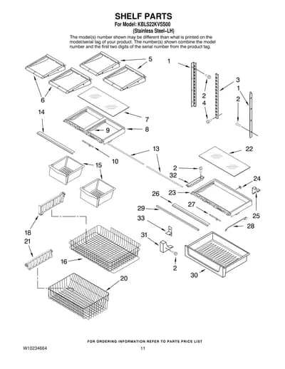 SHELF PARTS