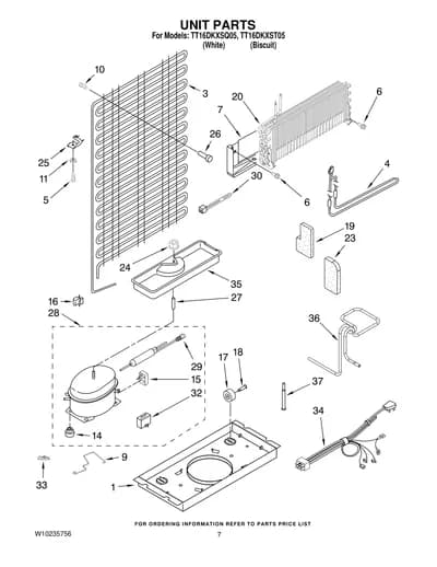 UNIT PARTS