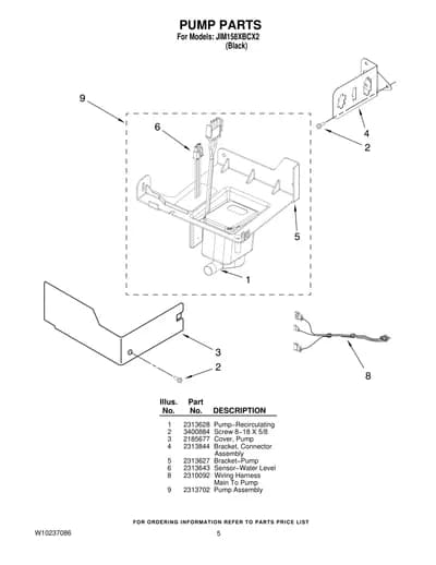 PUMP PARTS