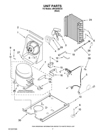 UNIT PARTS