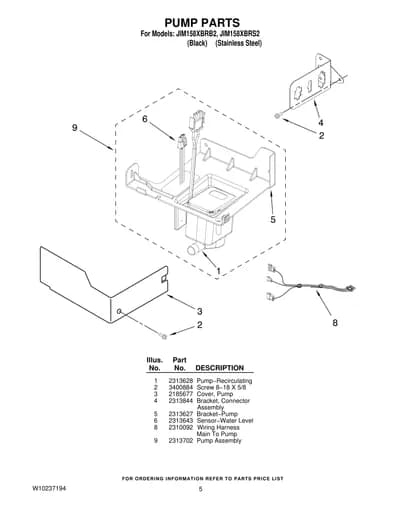 PUMP PARTS
