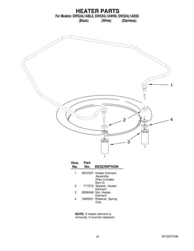 HEATER PARTS