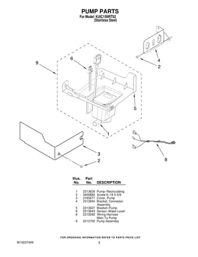 PUMP PARTS