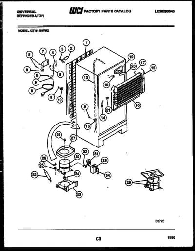 SYSTEM AND AUTOMATIC DEFROST PARTS