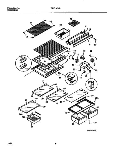 SHELVES, CONTROLS, DIVIDER, MULLION