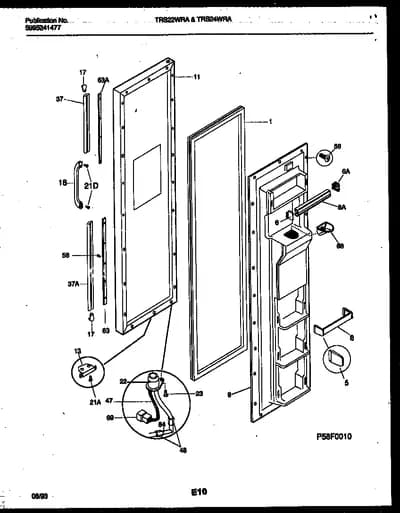 FREEZER DOOR PARTS