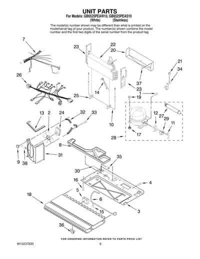 UNIT PARTS