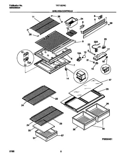 SHELVES/CONTROLS