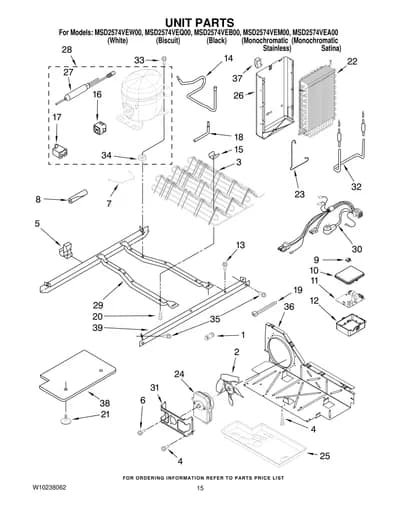 UNIT PARTS