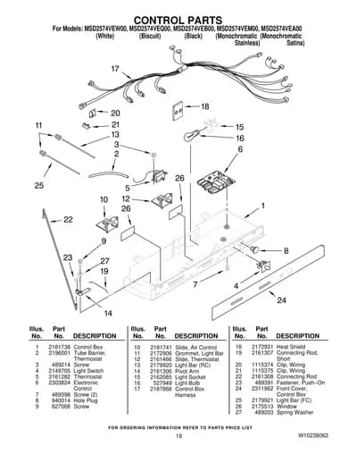 CONTROL PARTS