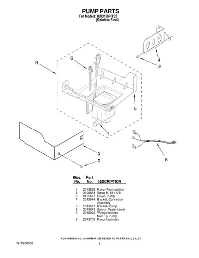 PUMP PARTS