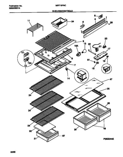 SHELVES/CONTROLS