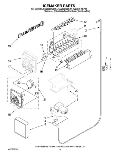 ICEMAKER PARTS