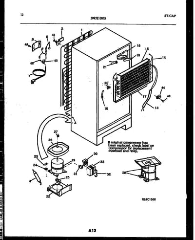 SYSTEM AND AUTOMATIC DEFROST PARTS