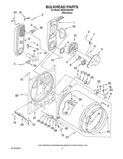 BULKHEAD PARTS