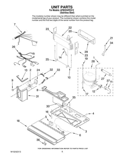 UNIT PARTS
