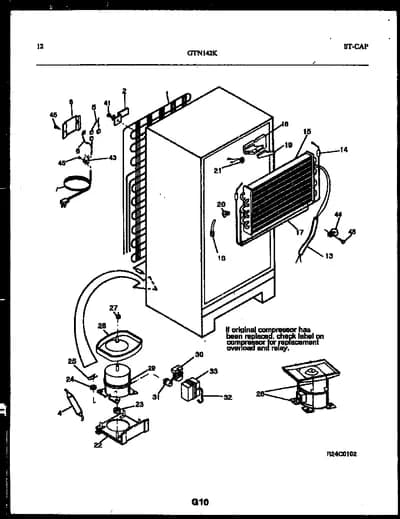 SYSTEM AND AUTOMATIC DEFROST PARTS