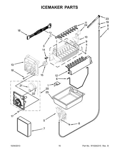 ICEMAKER PARTS