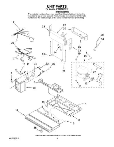 UNIT PARTS
