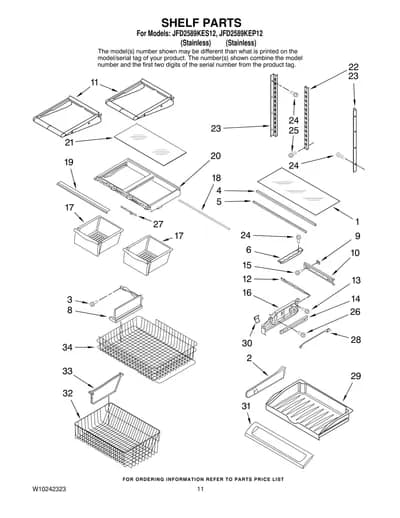 SHELF PARTS