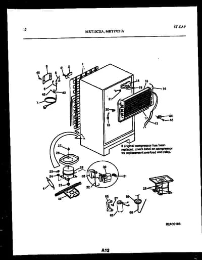 SYSTEM AND AUTOMATIC DEFROST PARTS