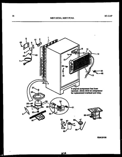 SYSTEM AND AUTOMATIC DEFROST PARTS