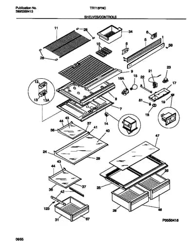 SHELVES/CONTROLS