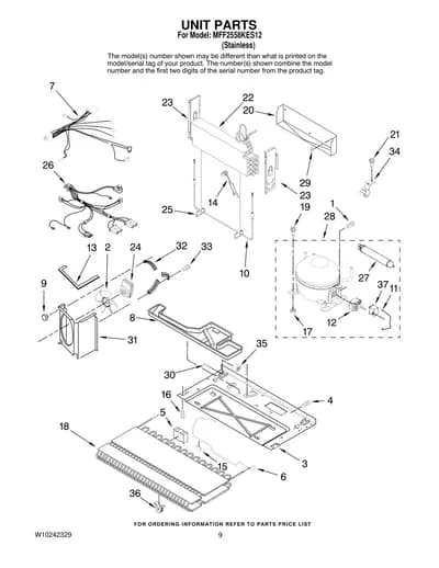 UNIT PARTS