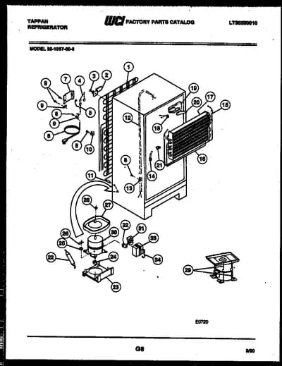 SYSTEM AND AUTOMATIC DEFROST PARTS