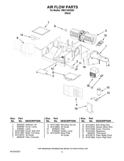 AIR FLOW PARTS