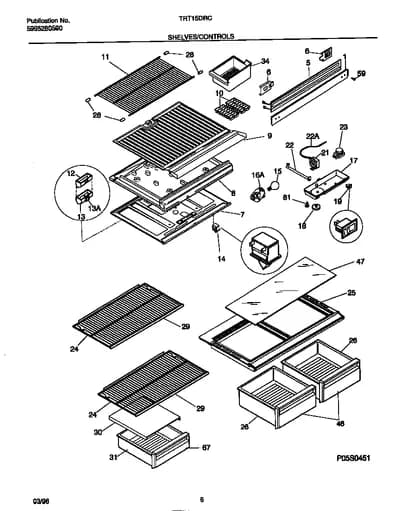 SHELVES/CONTROLS